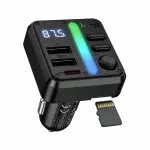 HOCO E89 FM Transmitter with Dual Port 45W Fast Charging