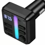 HOCO E89 FM Transmitter with Dual Port 45W Fast Charging