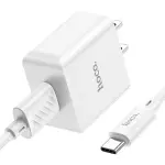 Hoco C106 Leisure US Charger Cable Set